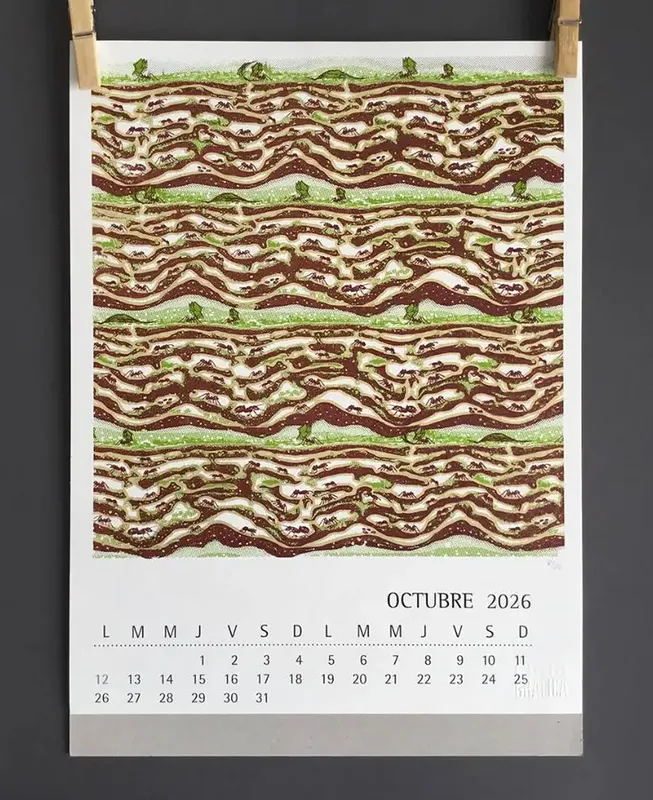 Calendario 2026 Insectos Tropicales