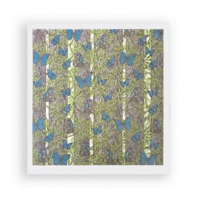 Estampa Mariposas azules de la Sierra